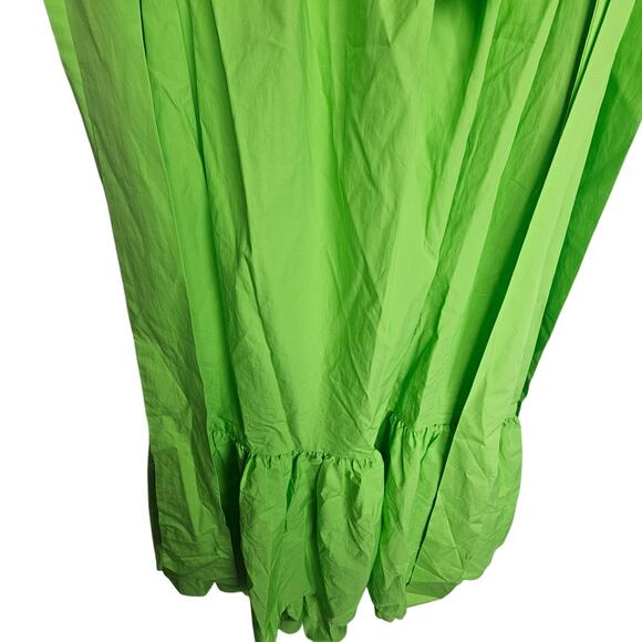 Christopher John Rogers X Target Dress Bright Green High Low Tie Bow Detail - Picture 4 of 9